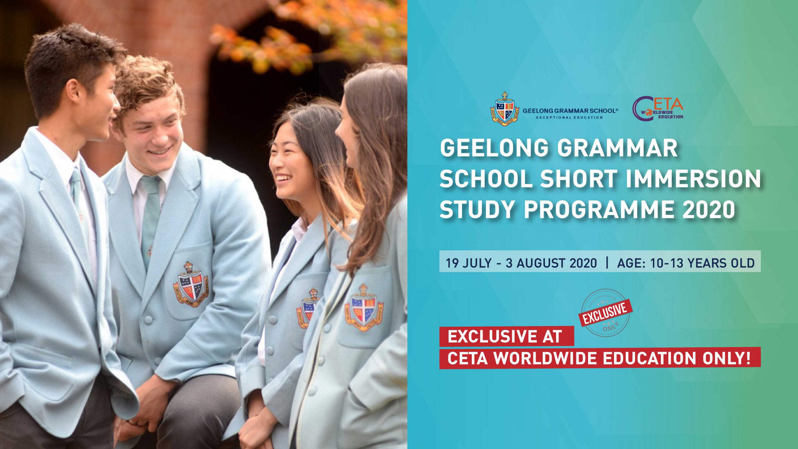 Geelong Grammar School 2020 Program Finalised