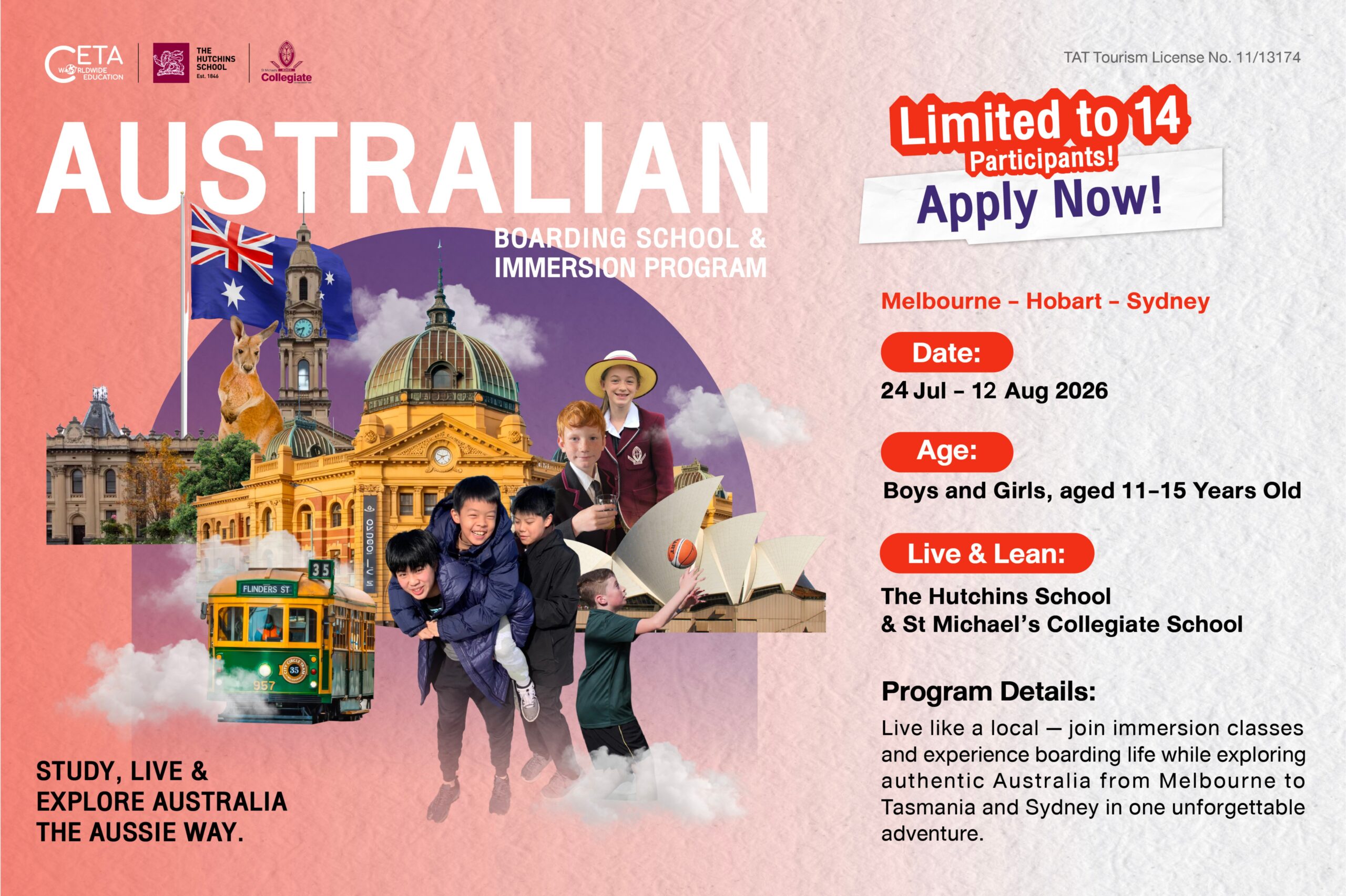 Australian Boarding School & Immersion Program - CETA WORLDWIDE EDUCATION